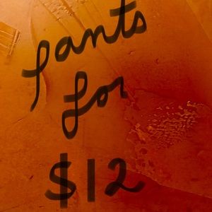 Private listing for pants